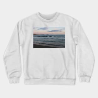 Sunset at Lucrino Beach Crewneck Sweatshirt